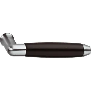 Intersteel enkele deurkruk Combinatie RVS/Zwart